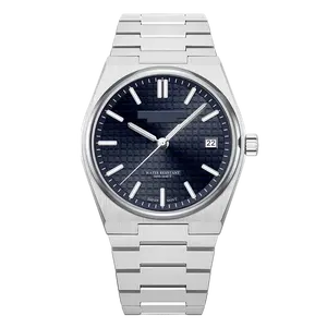 Relojes de pulsera de cuarzo impermeables de lujo 5atm Calendario Relojes luminosos Para personalizar Reloj para hombre