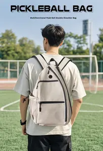 Mochila cruzada deportiva de viaje de gran capacidad <span class=keywords><strong>para</strong></span> hombres y mujeres <span class=keywords><strong>para</strong></span> <span class=keywords><strong>Amazon</strong></span> Pickleball y bolsa de Pádel de <span class=keywords><strong>tenis</strong></span> de mesa - Product Image 6