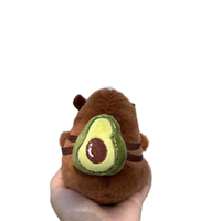 Nouveau Style personnalisé géant intelligent activé Capybara en peluche porte-clés jouets bébé réconfortant en peluche animaux jouets pour enfants cadeau de vacances