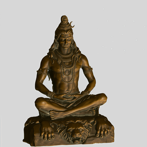 シヴァ像を含む大型屋外彫刻は、カスタマイズ可能なサイズでご用意しています。シヴァとパルヴァティの像 - Product Image 2