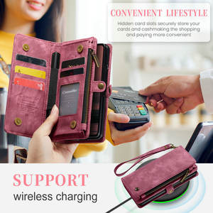 CaseMe S pen Holder Funda de teléfono para <span class=keywords><strong>Samsung</strong></span> Galaxy Z Fold 6 Kickstand Cartera de cuero Bolsas de teléfono móvil para <span class=keywords><strong>Samsung</strong></span> Z Fold 6 5 <span class=keywords><strong>4</strong></span> - Product Image 5