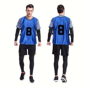 Aanpasbare Goedkope Training Slabbetjes Omkeerbare Voetbalvesten Voor Sport-Voor Basketbal En Voetbal Training Kwaliteit Mesh Slijtage - Product Image 4