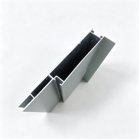 Profilé de cadre en alliage d'aluminium anodisé extrudé sur mesure pour enseigne lumineuse de vitrine de magasin