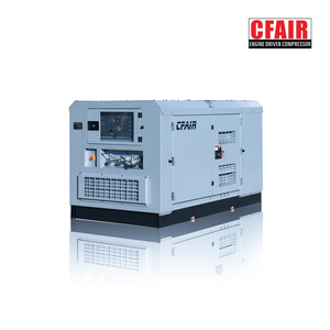 Compresseur d'air à vis double lubrifié CFAIR 275CFM 7BAR 101.5PSI, moteur diesel, type boîte, refroidisseur, <span class=keywords><strong>location</strong></span>, <span class=keywords><strong>marteau</strong></span>-<span class=keywords><strong>piqueur</strong></span>, sablage - Product Image 3