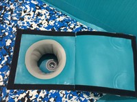 Bateau gonflable multifonctionnel en PVC de haute qualité pour les eaux de l'océan