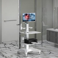 Chariot d'urgence multifonctionnel en aluminium aéronautique pour hôpitaux, cliniques et cabinets dentaires – Léger et durable