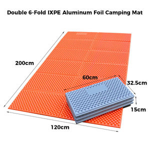 折り畳み式断熱熱キャンプフロアマットPEコットンフォーム防水簡単クリーン4シーズン1〜2人軽量ポータブルマット - Product Image 6