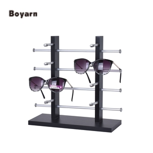 Boyarn 8/10/12 lunettes cadre affiche <span class=keywords><strong>bois</strong></span> lunettes de soleil présentoirs accessoires spectacle stand porte-bijoux usine <span class=keywords><strong>en</strong></span> gros - Product Image 4