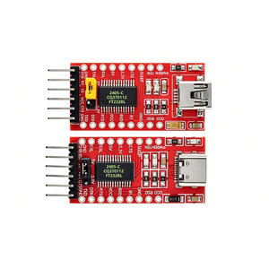 1 unidad de módulo adaptador serie USB FT232RL de 3.3V 5.5V a TTL para Arduino FT232 Pro Mini, puerto USB a TTL 232 Mini / USB Tipo-C - Product Image 1