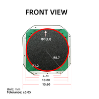 Módulo de Sensor de Huellas Dactilares Semiconductor Capacitivo Ultrafino S80RT, Reconocimiento Rápido de 300ms para Cerradura de Gabinete con Alimentación por Batería