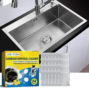 爵鱼厨房清洁产品水槽污渍去除有用的厨房清洁有效水槽清洁片