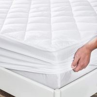 Protège-matelas matelassé en coton respirant et 100 % imperméable toutes tailles, le plus vendu, pour lit Queen Size