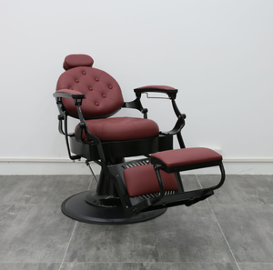 Meilleures ventes <span class=keywords><strong>de</strong></span> mobilier <span class=keywords><strong>de</strong></span> salon <span class=keywords><strong>de</strong></span> beauté haut <span class=keywords><strong>de</strong></span> gamme, fauteuil <span class=keywords><strong>de</strong></span> <span class=keywords><strong>coiffeur</strong></span> rotatif à 360 degrés avec siège en cuir et pompe hydraulique pour hommes - Product Image 6
