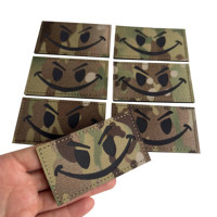 Patch de moral camouflage réfléchissant de nuit personnalisé en gros