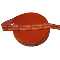Conception Tissé Technique Logo Personnalisable Spandex Polyester Sangle Reliure Couture Élastique pour Accessoires de Vêtement