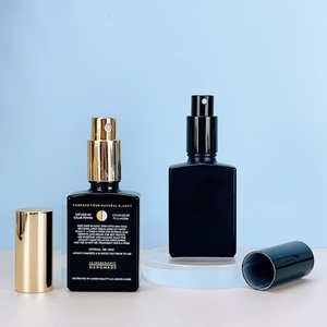 Customize Matte Black 15ml 50ml 100ml Factory Price Perfume Container <b>Empty</b> Glass Square <b>Spray</b> Perfume <b>Bottle</b> - Product Image 6