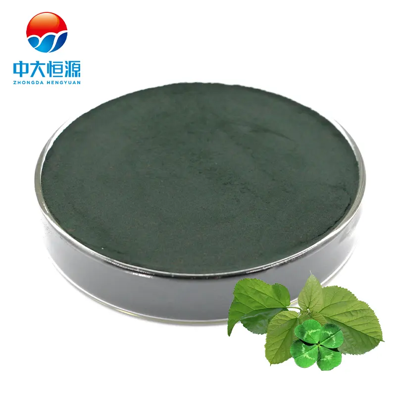 Nhà Máy chiết xuất Natri Đồng chlorophyllin tự nhiên màu xanh lá cây thuốc nhuộm cho vải dệt