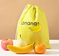 Sac à dos à cordon personnalisé en polyester, fourni par l'usine, faible MOQ, réutilisable, avec logo imprimé
