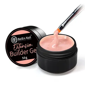 BeiEn Private Label Logo 8 Colors Extension Building Gel Polish 50g Long-Lasting Safe Gel UV OEM &ODM Building Thick Gel Whole