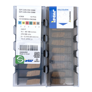 GIF6.35-0.50 ic808 Cutter <span class=keywords><strong>CNC</strong></span> <span class=keywords><strong>Lathe</strong></span> chuyển công cụ chèn Carbide chèn - Product Image 2