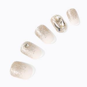 Dessing Diva Gold Star Uñas Redondas Regulares - Product Image 1