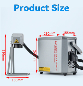 เครื่องแกะสลักทำเครื่องหมายด้วยเลเซอร์แบบพกพาสำหรับตัวเลขและโลโก้แบบมือถือ - Product Image 2