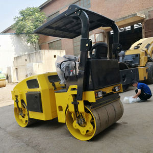 <span class=keywords><strong>Rodillo</strong></span> Vibratorio de Doble Tambor de 3 Toneladas para Construcción, Nuevo, Duradero y de Venta <span class=keywords><strong>Directa</strong></span> de Fábrica, Bajo Costo de Mantenimiento - Product Image 4