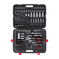 Kit Outils de Réparation Auto Professionnel 215 Pièces – Meilleure Vente – Boîte à Douilles et Clés Multifonctionnelles pour Mécanicien