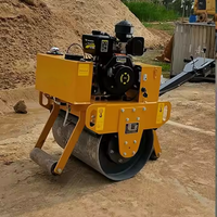 XMR040 410kg/380kg compacteur d'asphalte compact à rouleaux vibrants pour l'entretien des voies