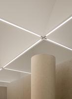 Panneau de plafond suspendu en aluminium Prima avec dimensions personnalisées pour les applications bureautiques et les bâtiments publics