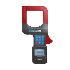 ETCR7000 Large diameter 80mm*80mm flat cable leakage clamp meter 0.00mA-2000A/80mm*80mm