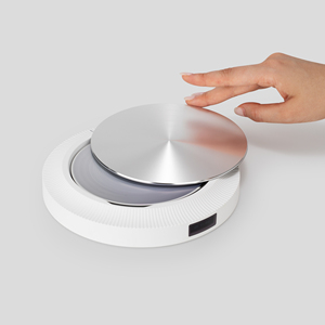 <span class=keywords><strong>Reproductor</strong></span> <span class=keywords><strong>de</strong></span> CD Redondo TRETTITRE con Cubierta Magnética Giratoria, Sonido Hi-Fi BT, Pantalla OLED, Salida <span class=keywords><strong>de</strong></span> 3.5mm, Recargable y Portátil - Product Image 5