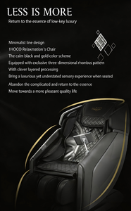 Chaise AI 4D avec détection des points d'acupression, rail SL en POM, matelassage de luxe, composants en acier moteur - Product Image 5