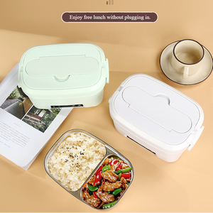 <b>Portable</b> Electric Lunch Box Heater USB Battery Powered <b>Food</b> <b>Warmer</b> Bento Box Wholesale for Outdoor Travel Use - Product Image 3