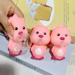 Porte-clés musical anti-stress Ruby Blows Bubbles Pops, adorable petit castor ludique, jouet pendentif pour sac, pour les 5 à 7 ans - Product Image 3