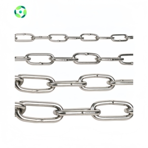 Mạ kẽm <span class=keywords><strong>Chrome</strong></span> mạ con chó động vật liên kết chuỗi 1.6mm-4mm kích thước với nylon PVC xử lý Hàn cấu trúc cho kéo sử dụng - Product Image 2