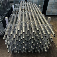 Puntal de Acero Ajustable Q235 de 2.0-3.6m, Galvanizado en Caliente, para Andamios y Soporte de Construcción