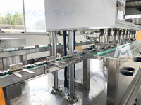 Machine de remplissage et de bouchage entièrement automatique pour sachets préformés de savon liquide et détergent