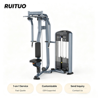 Appareil de musculation professionnel en acier pour usage commercial : machines à Delt Fly arrière, Reverse Fly et Chest Fly assises pour un entraînement complet