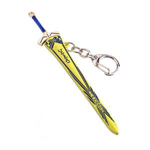 Llavero de Metal de 12 cm con Modelo de Espada de Anime, Zoro Fate Night, Decoración para Bolsos - Product Image 6