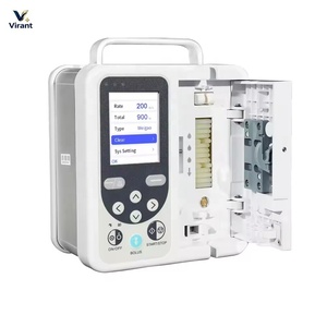 Dispositivo de Infusión Médico Veterinario con Sistema de Tubos de Carga Fácil, Mecanismo de Bloqueo por Presión y Pantalla Digital para UCI de Animales Pequeños - Product Image 3