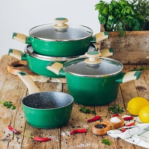 2025 Nouvelle Arrivée <span class=keywords><strong>Cuisine</strong></span> Batteries Ollas <span class=keywords><strong>De</strong></span> Cocina Sartenes - Product Image 1