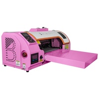 Imprimante numérique A3 DTF rose xp600 film PET imprimante DTF 13 pouces avec four rose pour tout textile pour les petites entreprises