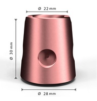 Dispositif gypsophiles 2022 — accessoires de fumage de tabac, nouveau design, en aluminium Unique, petit cendrier, gratuit OEM