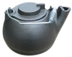 Tazze e piattini da tè <span class=keywords><strong>in</strong></span> ghisa nera di alta qualità - Product Image 2