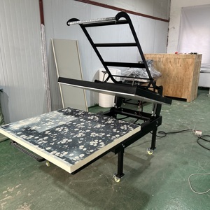 Large Format 80*100cm <strong>Manual</strong> Operation Heat <strong>Press</strong> <strong>Machine</strong> Electric T Shirt Sublimation Transfer Plates Iron <strong>Hand</strong> Force Print - Product Image 5