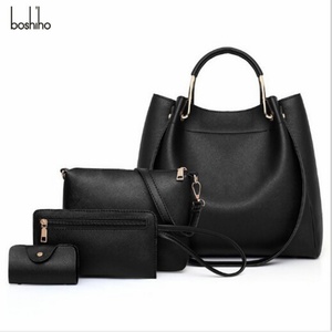 Sac à main de marque haut de gamme avec logo personnalisé, sac à main rose clair pour femmes, ensembles de sacs à main pour femmes - Product Image 5