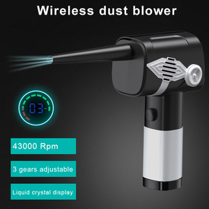 Souffleur d'air portable sans fil rechargeable par USB, nettoyeur manuel pour voiture, accessoires de soufflage de poussière, mini souffleur d'air - Product Image 4