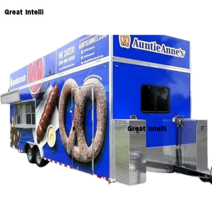 รถขายอาหารเคลื่อนที่พร้อมครัวครบชุด ตู้ขายกาแฟ รถขายฮอทดอก รถขายไอศกรีม รถพ่วงขายของเคลื่อนที่ - Product Image 4