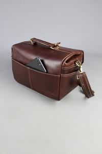 Tiding Vintage Style Real Leather <b>Camera</b> Messenger <b>Camera</b> <b>Bag</b> VCP-0031 - Product Image 5